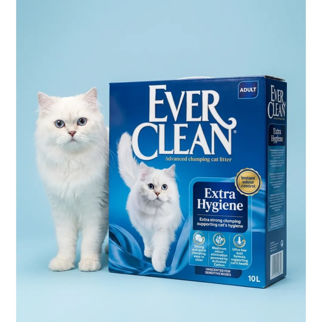 Ever Clean Kattegrus Ever Clean Extra Strong Kattegrus Uparfumeret Extra Hygiene 10 L