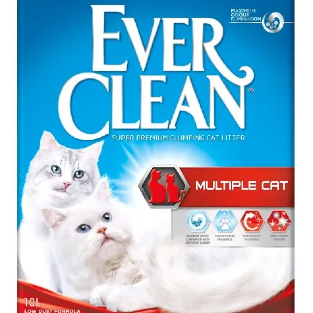 Ever Clean Kattegrus Ever Clean Multiple Cat Kattegrus 10 L