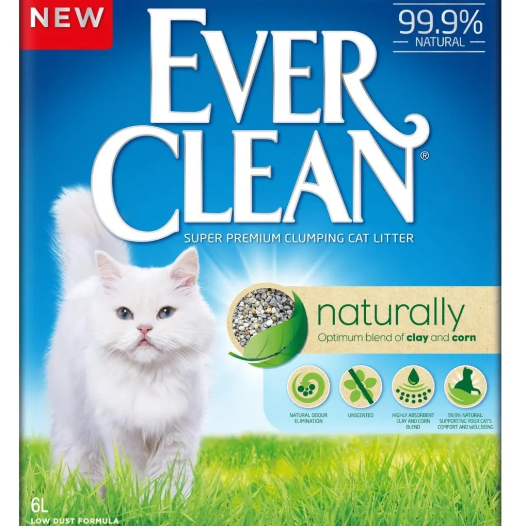 Ever Clean Kattegrus Ever clean Naturally 6 L