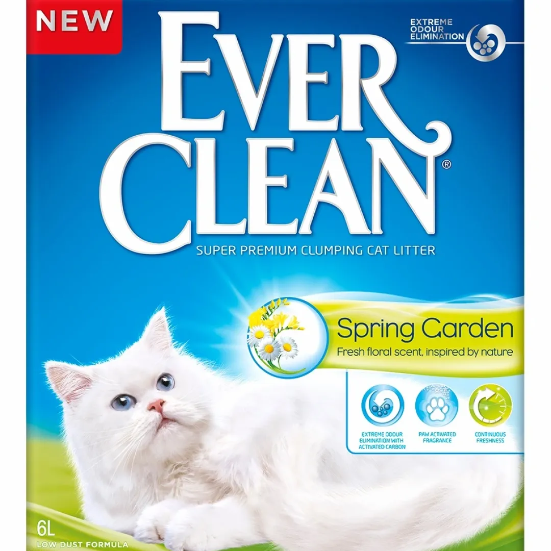 Ever Clean Kattegrus Ever Clean Spring Garden Kattegrus 6 L