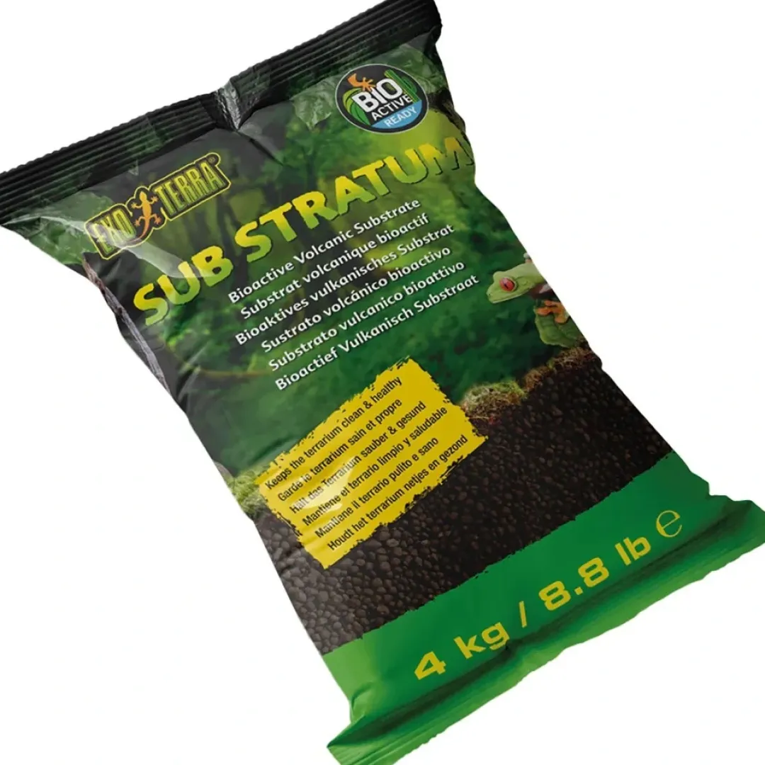 ExoTerra Exo Terra Bundsubstrat Bioactive Volcanic 4 kg