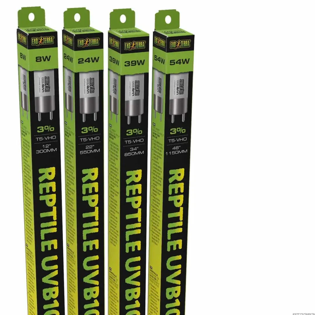 ExoTerra Exo Terra Reptil UVB100 T5 54 Watt - Optimal UVA/UVB-belysning til tropiske reptiler