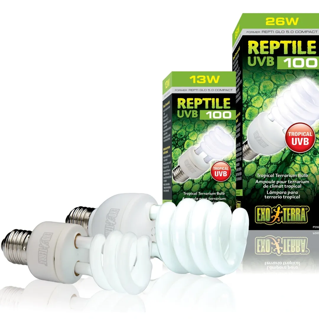 ExoTerra Exo Terra Repti UVB 100 pære 13 w
