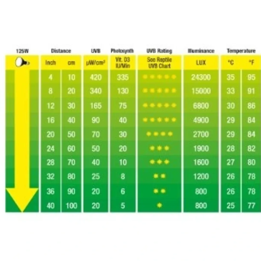 ExoTerra Exo Terra Solar Glo UVB kompakt pære 125 w