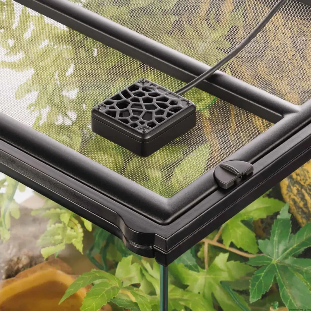 ExoTerra Exo Terra Terrarium Mini Fan - Effektiv Ventilation til Terrarier