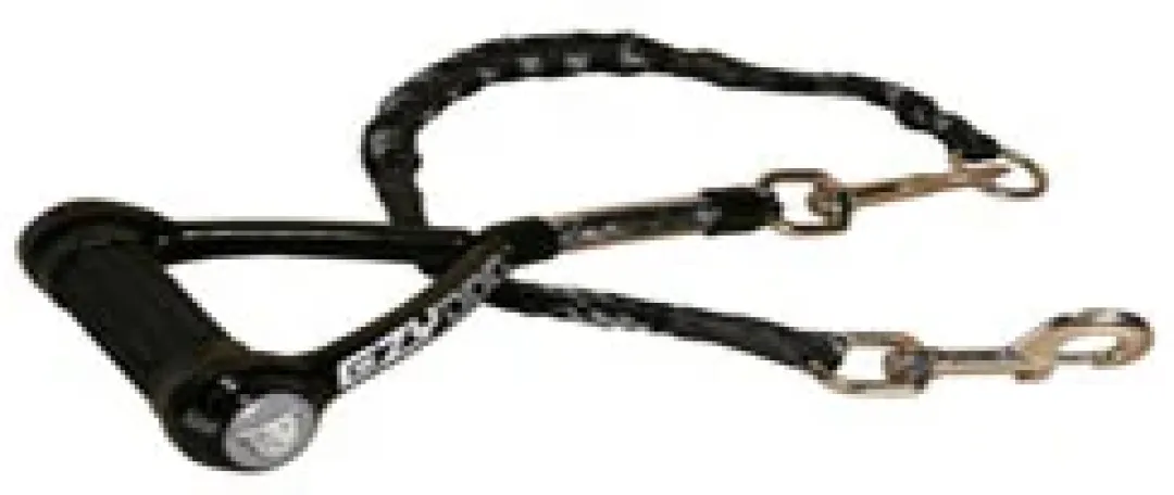 Ezydog Mongrel line Firm Grip grå 30 cm - stærk og sikker hundesnor