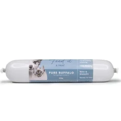 Feed it - Lækre snackpølser Feedit & Treat Pure Buffalo 400 g - naturlig bøffelpølse til hund og kat