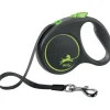Flexi Hundesnor Flexi Black Design bånd S 5 meter 15 kg grøn