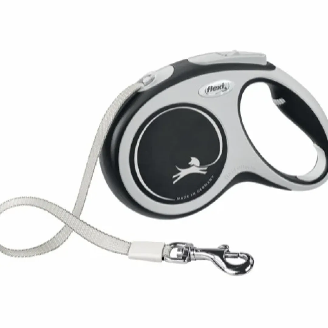 Flexi Hundesnor Flexi New Comfort bånd M 5 m 25 kg sort