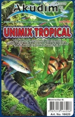 Frostfoder til Akvariefisk Frostfoder Unimix Tropical 100 g