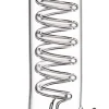 Blau - Aquaristic Glas CO2 Diffuser med spiral bubble tæller L