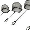 Hagen Fiskenet 12,5 cm 40 cm skaft Sort