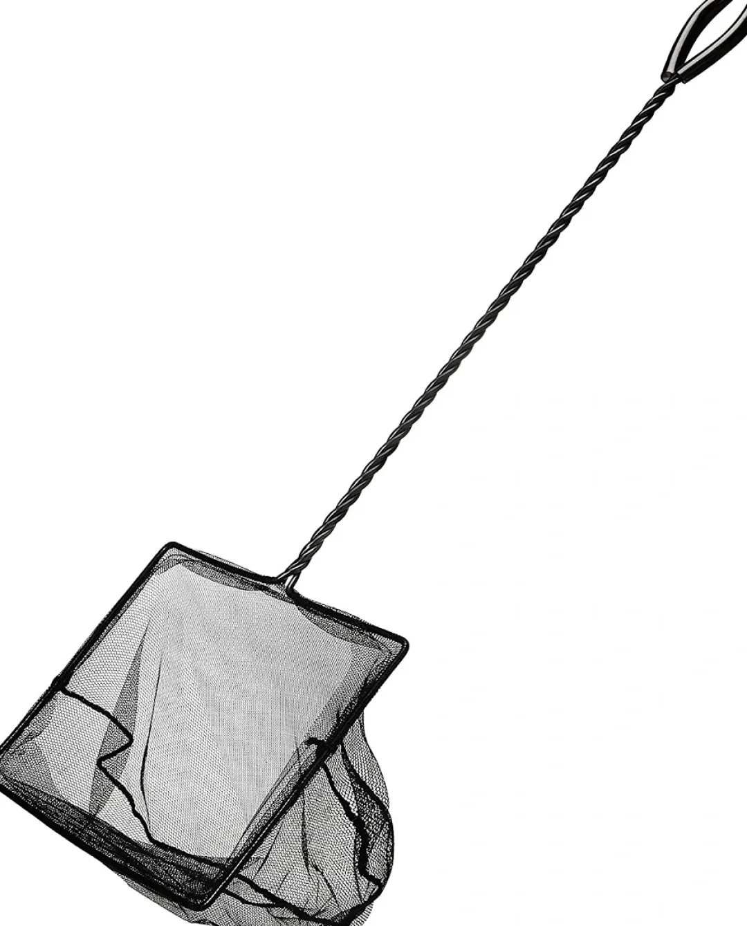 Hagen Fiskenet grovmasket 7,5 cm Sort