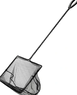 Hagen Fiskenet grovmasket 12 cm Sort