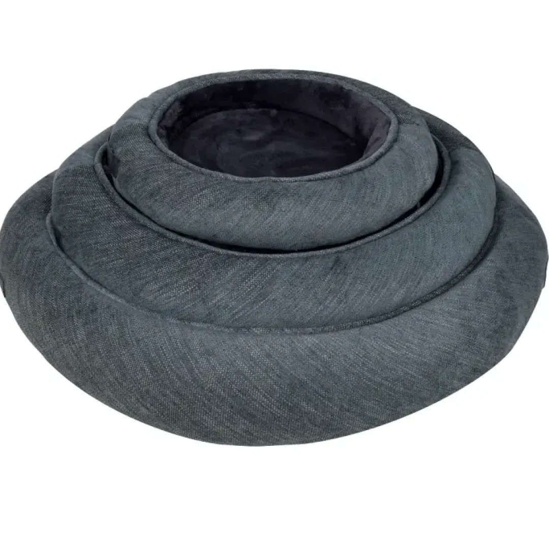 MiniZoo Halo rund hundeseng Emerald Small 52 x 52 x 12 cm Grøn