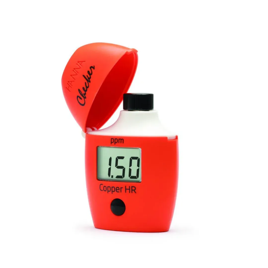 Hanna Instruments Hanna Checker HC HI702 til høje kobberniveauer i ferskvand (0,00 til 5,00 mg/l)