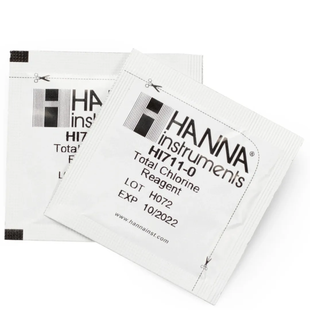 Hanna Instruments Hanna Free Chlorine Reagents LR, 0.00 to 2.50 mg/l - 25 pcs