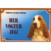 MiniZoo Her vogter jeg skilt med Basset