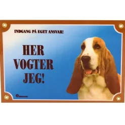 MiniZoo Her vogter jeg skilt med Basset