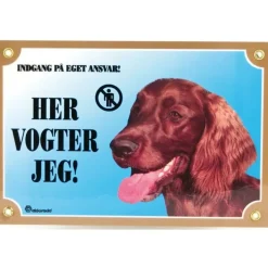 MiniZoo Her vogter jeg skilt med Setter