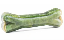 Treattime Håndlavet Presset Tyggeben med fyld af klorofyl 12 cm 55 g - kompakt hundesnack