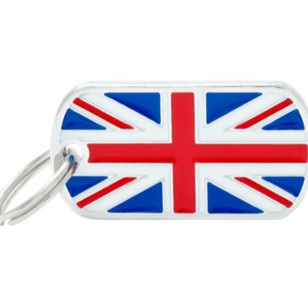 My Family Hundetegn Hundetegn My Family Flag England