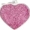 My Family Hundetegn Hundetegn My family Shine Hjerte Pink Stor