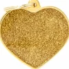 My Family Hundetegn Hundetegn My family Shine Hjerte Guld stor