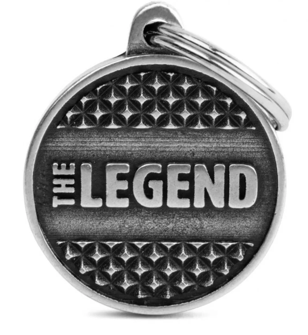 My Family Hundetegn Hundetegn My Family The Legend cirkel lille sølv