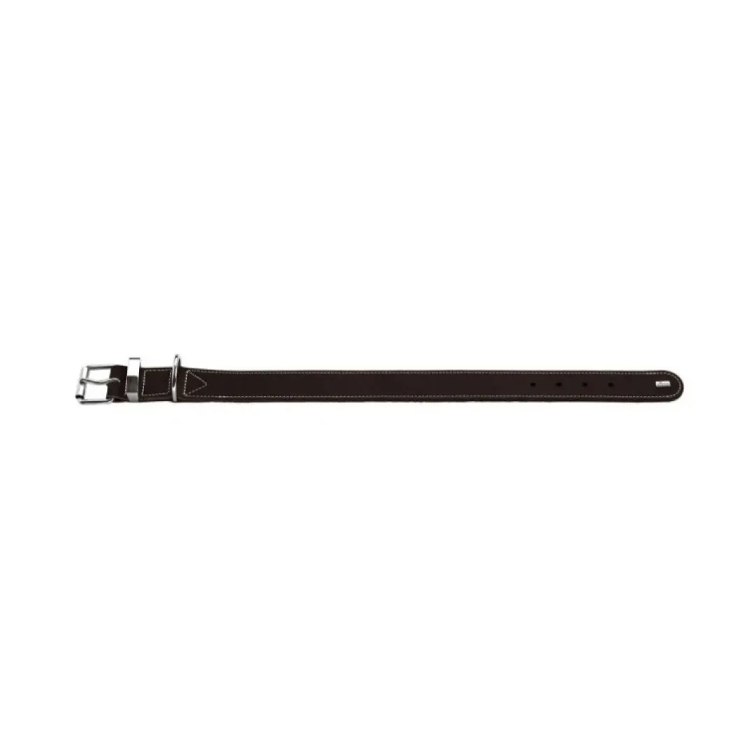 Hunter Aalborg Special Hundehalsbånd Brun 30 - 20-24 cm 2 cm