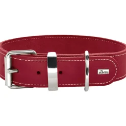 Hunter Aalborg Special Hundehalsbånd Rød 35 - 24-30 cm