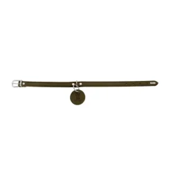 Hunter Aalborg Sport Oliven 52 hundehalsbånd - 38-47 cm