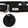 Hunter Aalborg Sport Sort 37 hundehalsbånd - 28-33 cm