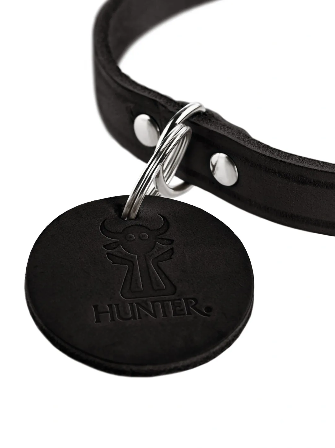 Hunter Aalborg Sport Sort 37 hundehalsbånd - 28-33 cm
