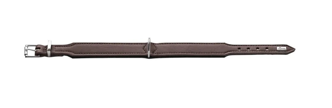 Hunter Basic halsbånd str.32 Brun - 24,0-28,5 cm