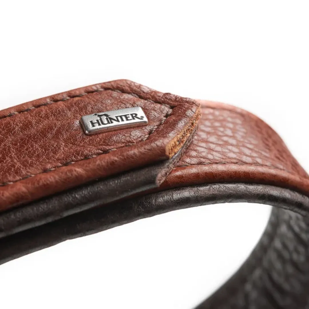 Hunter Cody 55 Cognac Mørkebrun hundehalsbånd - 42-48 cm