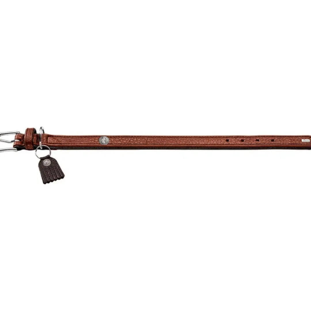Hunter Cody 55 Cognac Mørkebrun hundehalsbånd - 42-48 cm