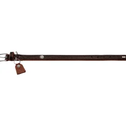 Hunter Cody 50 Mørkebrun Cognac hundehalsbånd - 37-43 cm