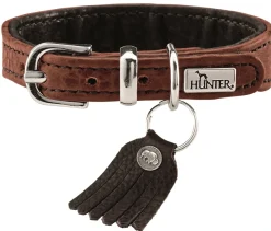 Hunter Cody Petit 27 Cognac Mørkebrun hundehalsbånd