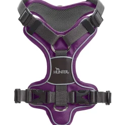 Hunter Divo hundesele L violet/grå just mave 72-100 cm - Stabil støtte og fri bevægelse