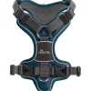 Hunter Divo hundesele S-M petrol/grå just mave 52-68 cm - Stabil støtte og rolig bevægelse