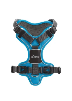 Hunter Divo hundesele XS lyseblå/grå just mave 34-47 cm - Let pasform og høj komfort