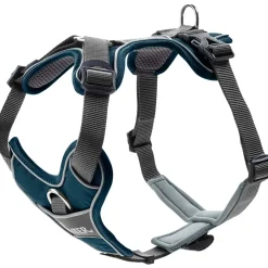 Hunter Divo hundesele XS petrol/grå just mave 34-47 cm - Stabil pasform og synlig sikkerhed