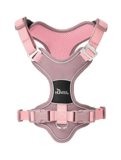 Hunter Divo Up hundesele M lyserød just mave 56-73 cm - Stabil bevægelse og afbalanceret komfort