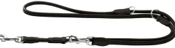 Hunter Elg Rundsyet Hundeline 8 mm Sort
