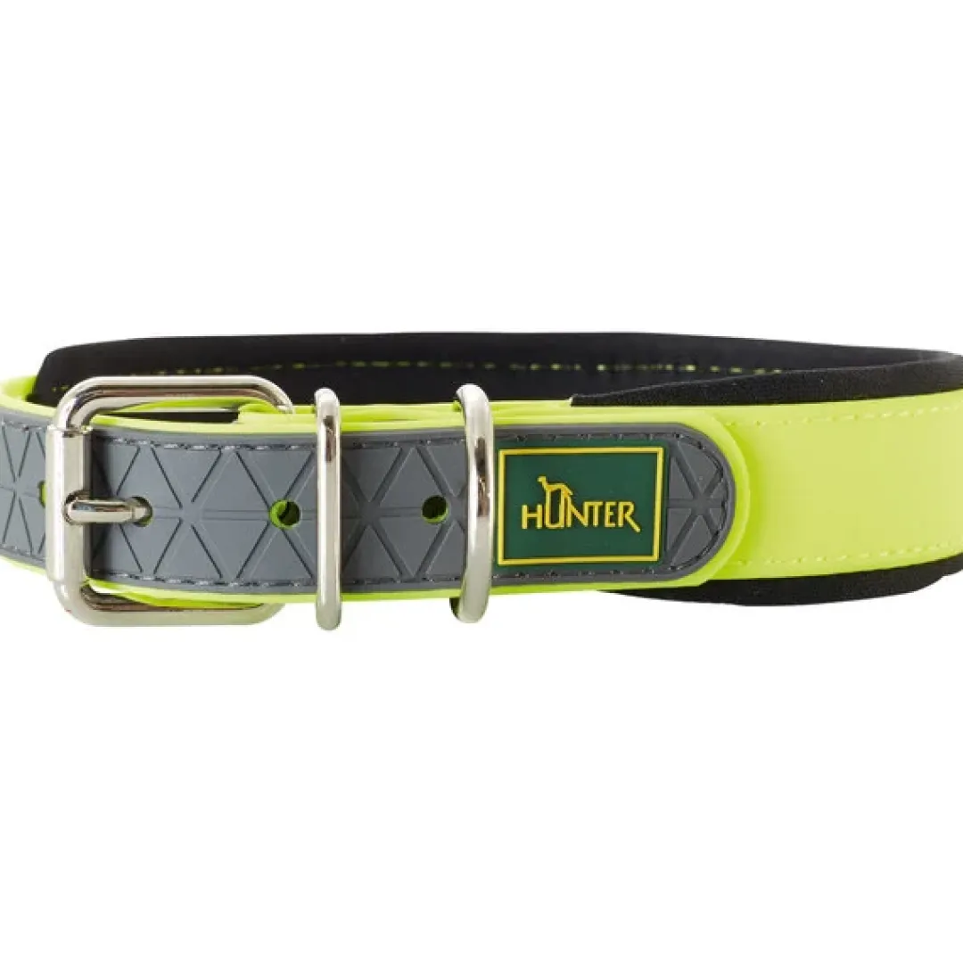 Hunter Halsbånd Convenience 35 Gul - 22-30 cm