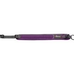 Hunter Halsbånd Divo S Violet/Grå - justerbart hundehalsbånd (25-35 cm, B 4 cm)