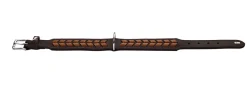 Hunter Halsbånd El Paso S-M Brun/Sort 50 - 37-43 cm