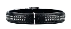 Hunter Halsbånd 40 Modern Art Deluxe Sort - 29-35 cm