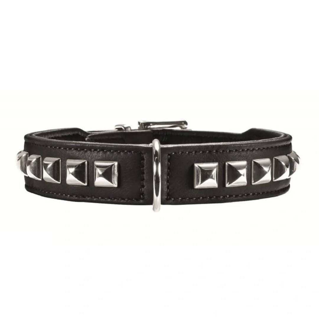 Hunter halsbånd Rocky Petit 30 Sort - 23-27 cm